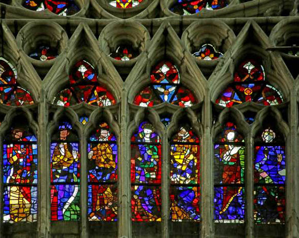 Amiens Cathedral stained glass